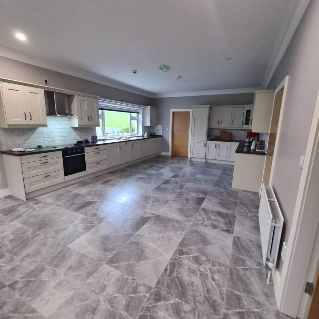 A bright, homely kitchen in an SMC residential home
